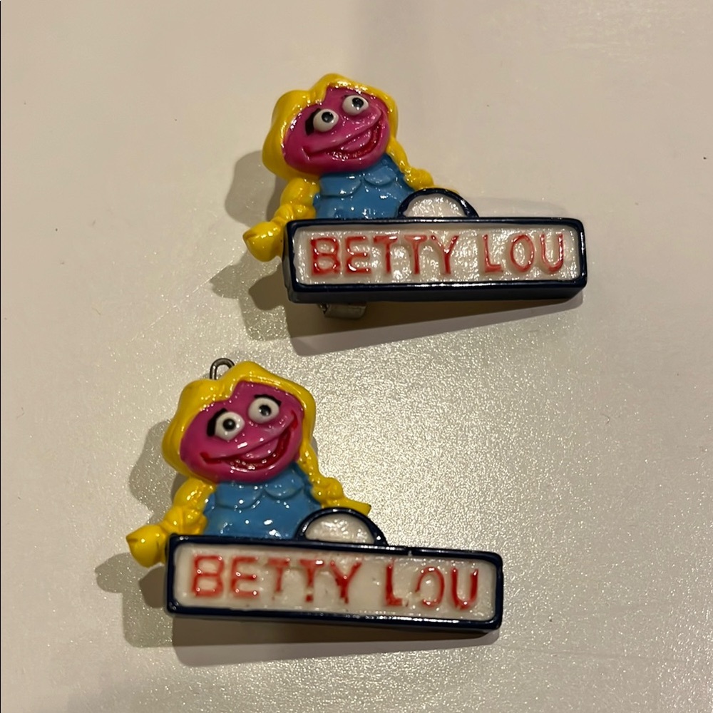 Vintage Betty Lou barrettes